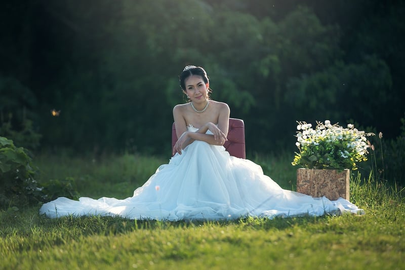 Galactic Bridesmaid Dresses